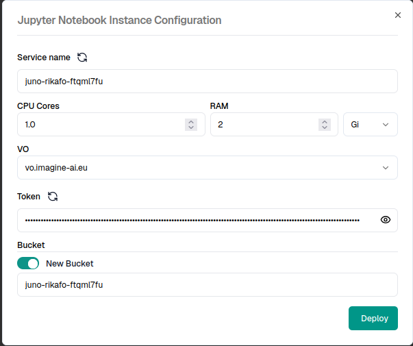 Jupyter-OSCAR-Configuration
