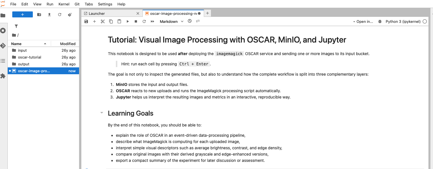 Dashboard Notebook Main